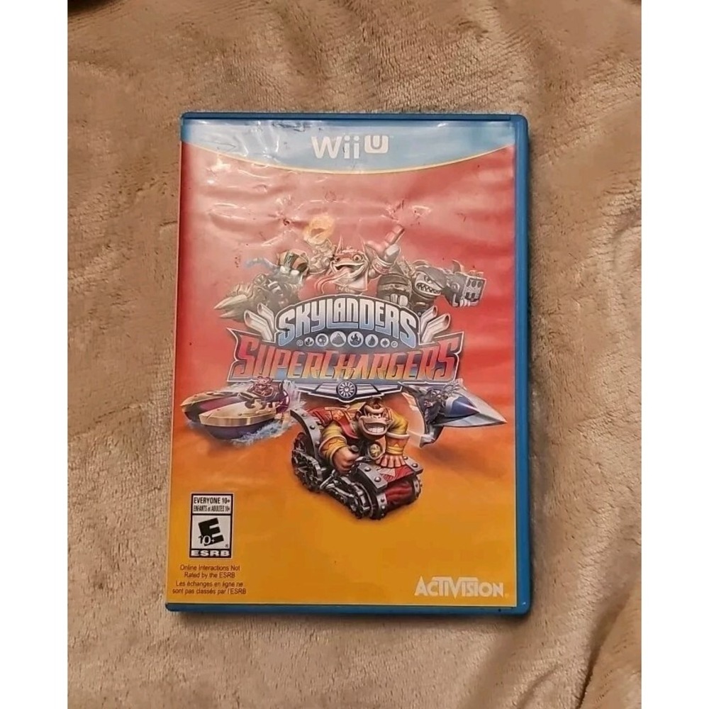 Skylanders Superchargers Nintendo Wii U - Replacement Disc With 2 BONUS cards